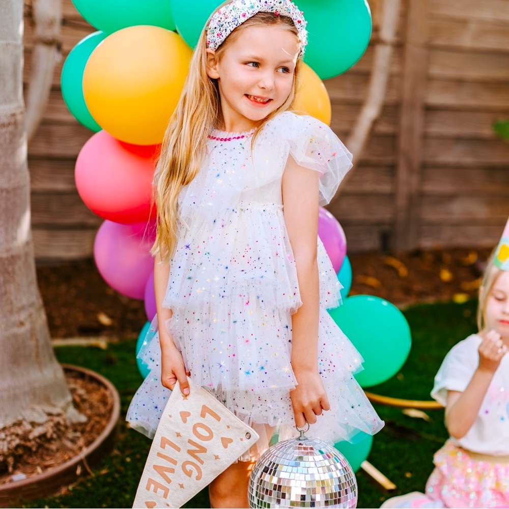 Layered tulle dress